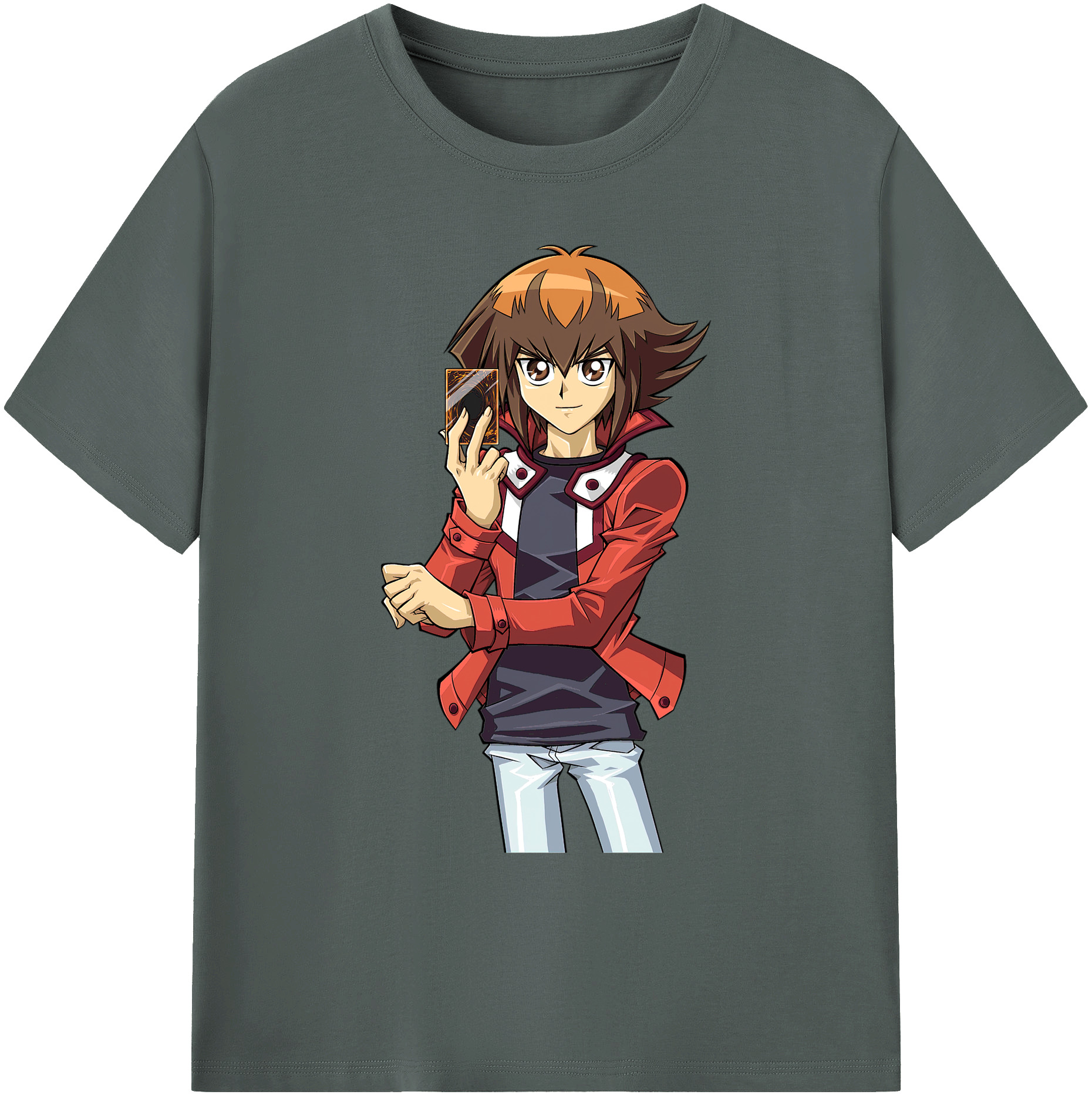 遊☆戯☆王 Yu-Gi-Oh! 綿100％ メンズ半袖Tシャツ｜肌触りやわらか＆通気性